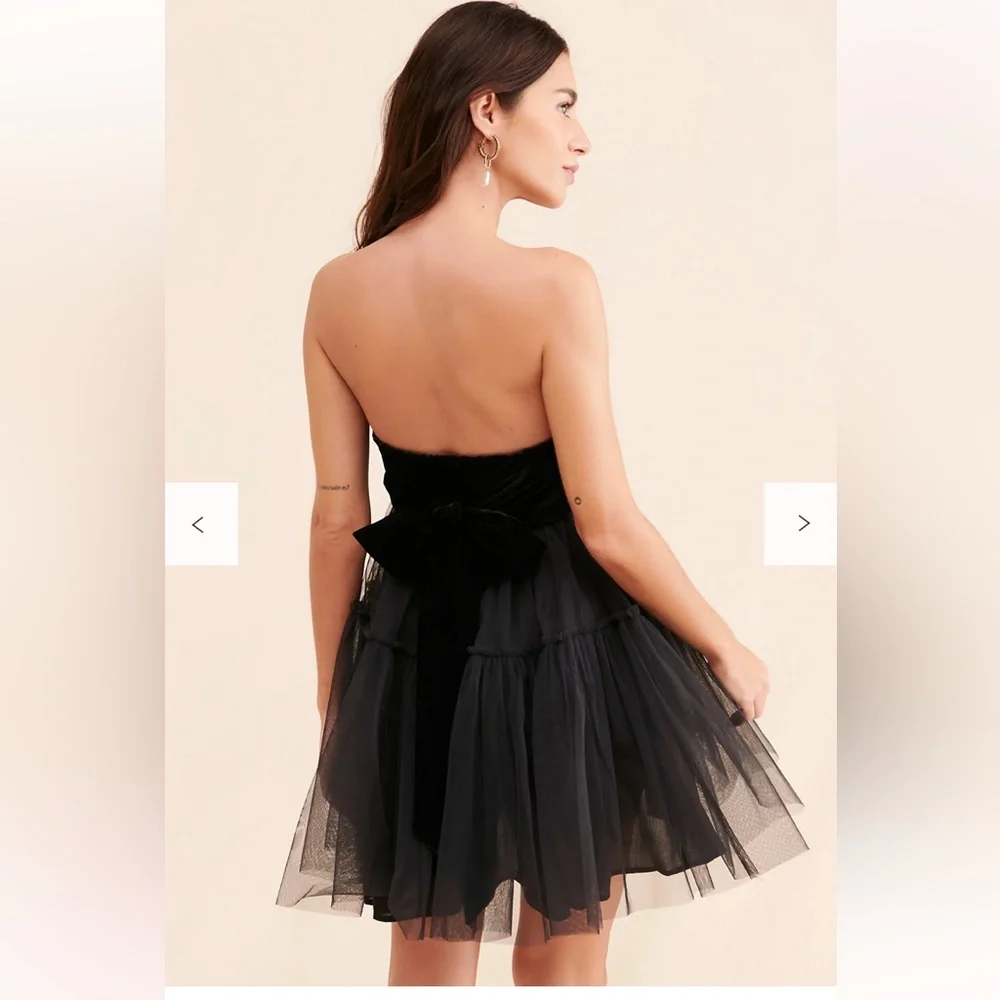 Elegant Black Tulle Dress was bought from Free People 🥰 - Picture 2 of 5